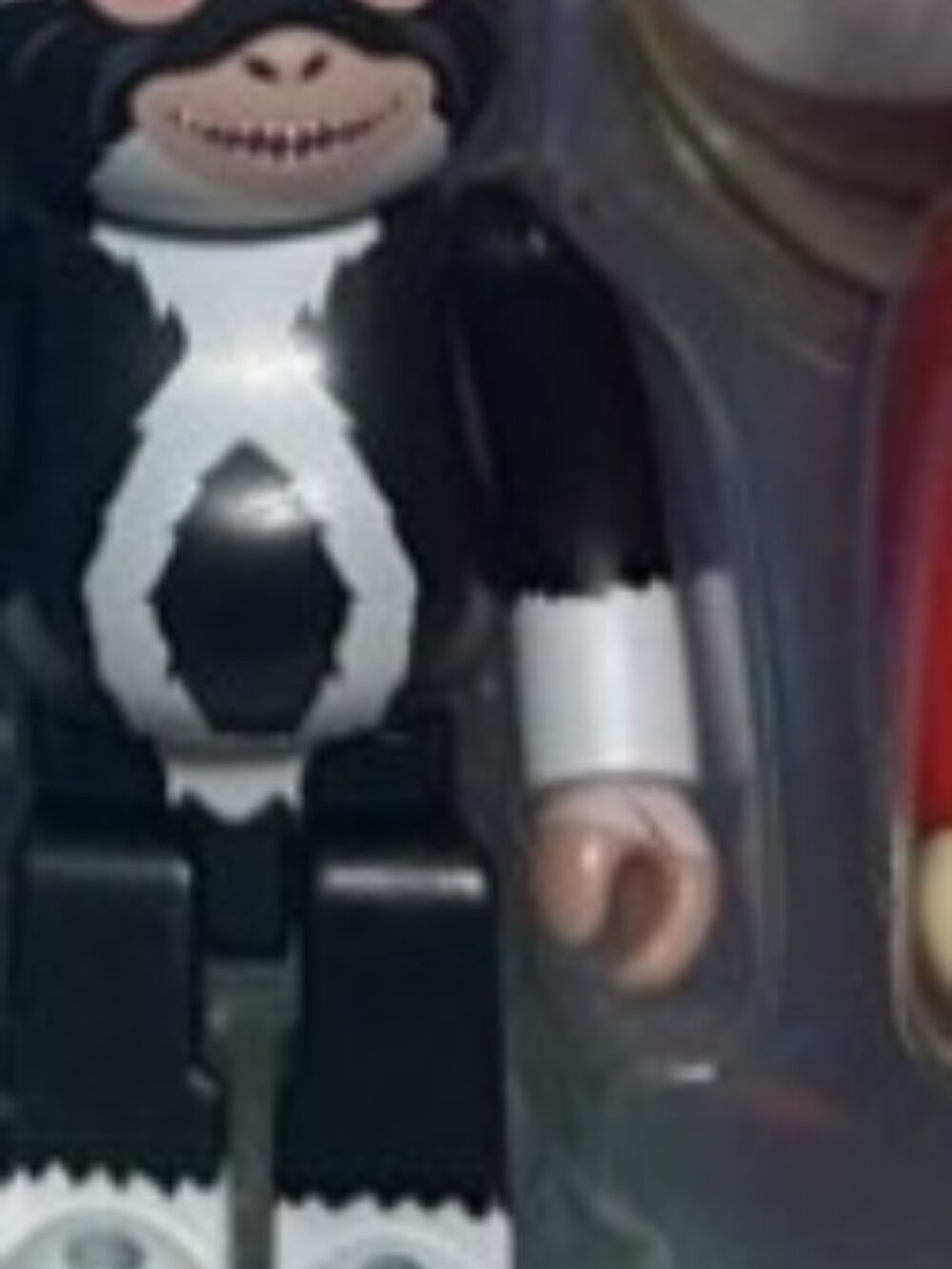 Bearbrick 100% Stripe Gremlins - Medicom Toy - Loose Figure